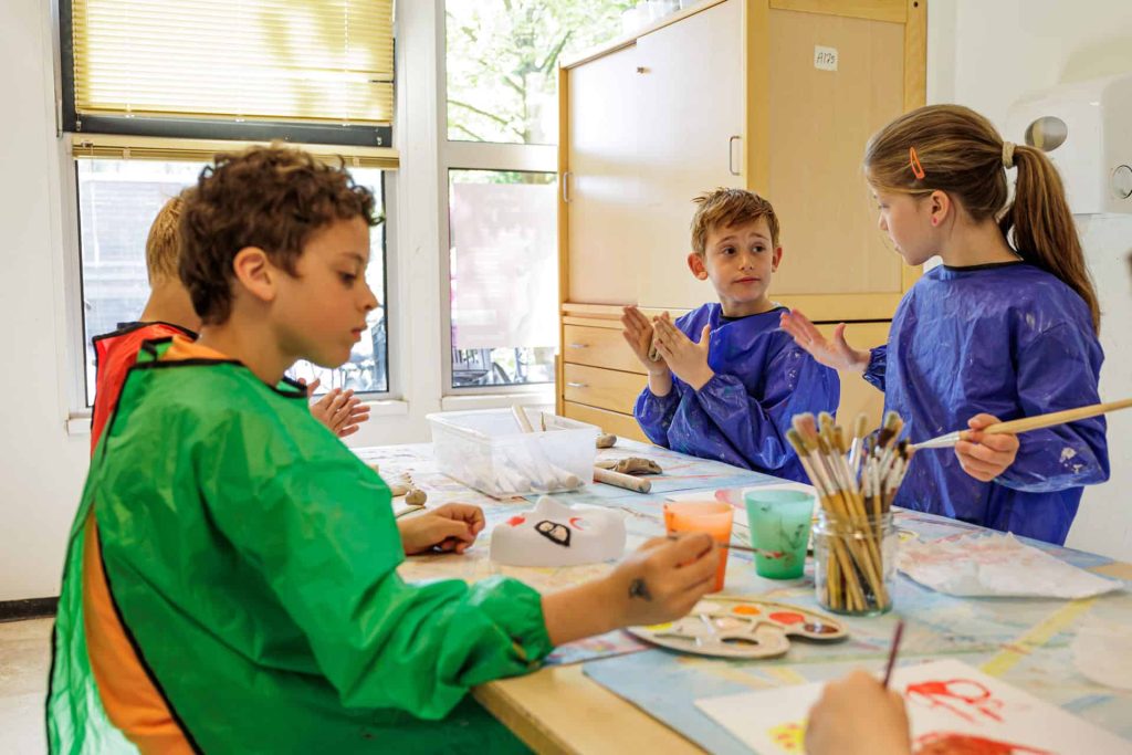 Schilderen op de BSO